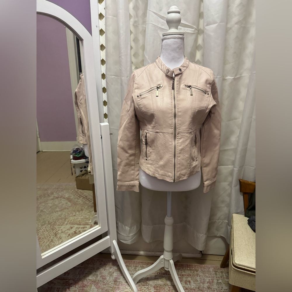 Juicy Couture Blush Leather Jacket